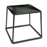 Delfin Design Black 7" Square x 6" High Cube Riser