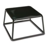 Delfin Design Black 7" Square x 4" High Cube Riser