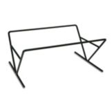 Delfin Design Black V-Style Rect. 14 x 9&frac12; x 6" Riser
