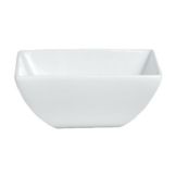 Steelite Varick Cafe White Porcelain 18 Oz Square Bowl
