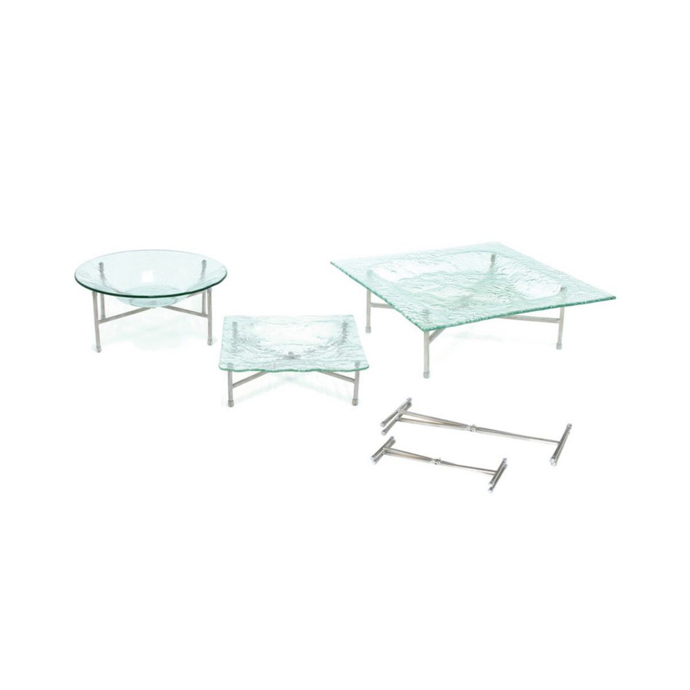 Front Of The House S/S 16" Square Riser