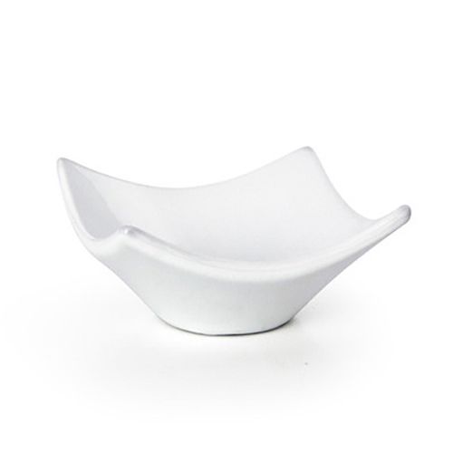 Front Of The House&reg; Origami&reg; Square 2 Oz Double Bowl