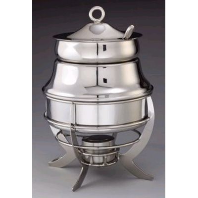 D.W. Haber & Sons Saturn S/S 6 Qt Hinged Petite Soup Marmite