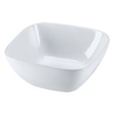 Browne Foodservice Cordoba White 13-1/2" Round Ceramic Bowl