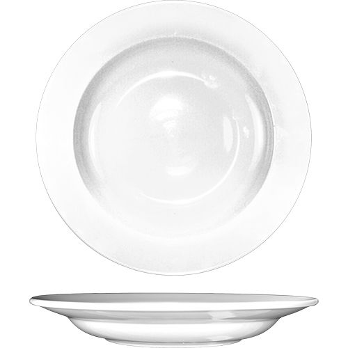 International Tableware Dover&trade; White Porcelain 12 Oz Pasta Bowl