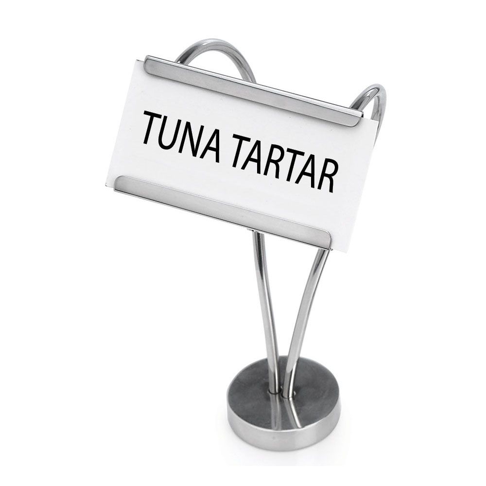 Eastern Tabletop S/S 6" Menu Stand