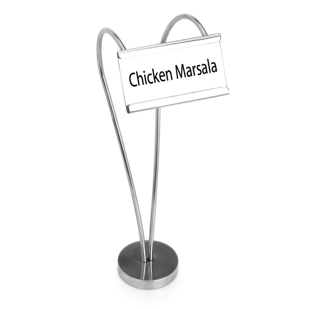 Eastern Tabletop S/S 8&frac12;" Menu Stand