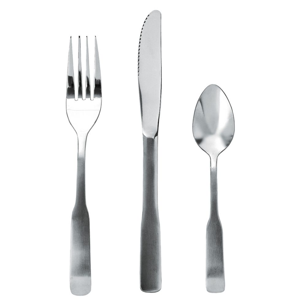 Update International Washington Satin Finish Chrome HD Bouillon Spoon