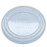 Fabri-Kal Greenware Clear Lid f/ 3.25 & 4 Oz Portion Cup