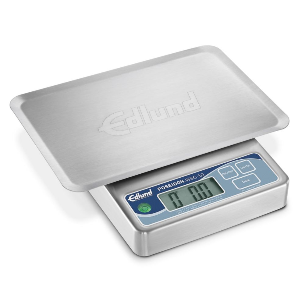 Edlund Company Submersible 10# Digital Scale with Oversized Platform