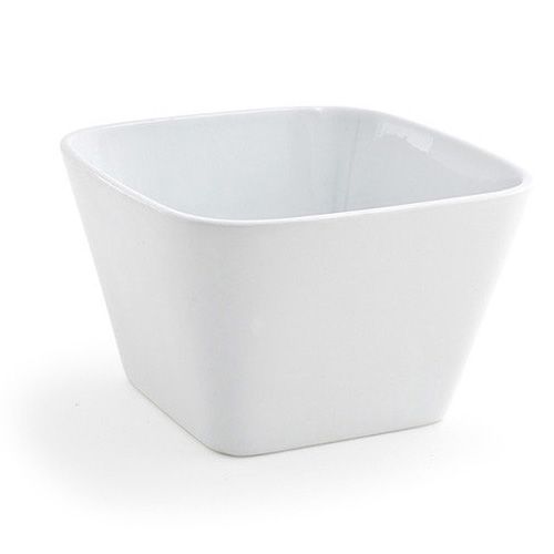 Front Of The House&reg; Mod&reg; Square White Porcelain 3.5 Oz Bowl