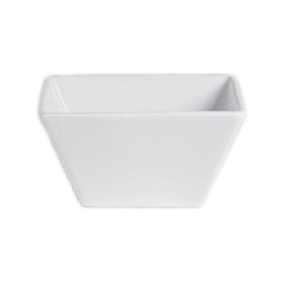 Steelite International Varick Cafe Porcelain 4-7/8" Square Bowl