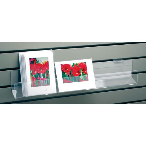 Clear Solutions Clear 30" Card Strip for Slatwall