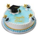 DecoPac Graduation Cap w/ Stars DecoSet