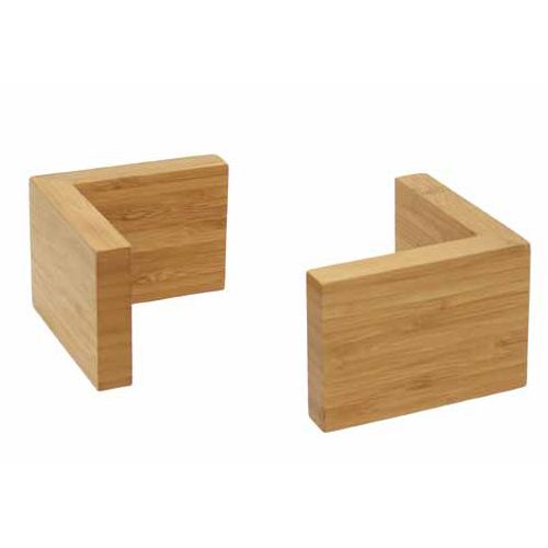 Front Of The House Small Bamboo 4-Piece Riser Set