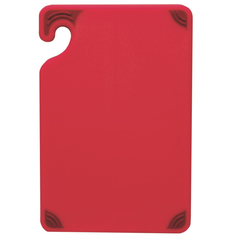 San Jamar&reg; 6" x 9" Red Cutting Board