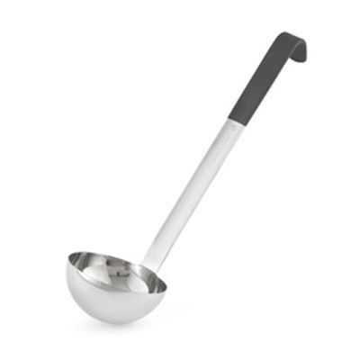 Vollrath&reg; 3/4 Oz. Ladle with Black Kool-Touch&reg; Handle