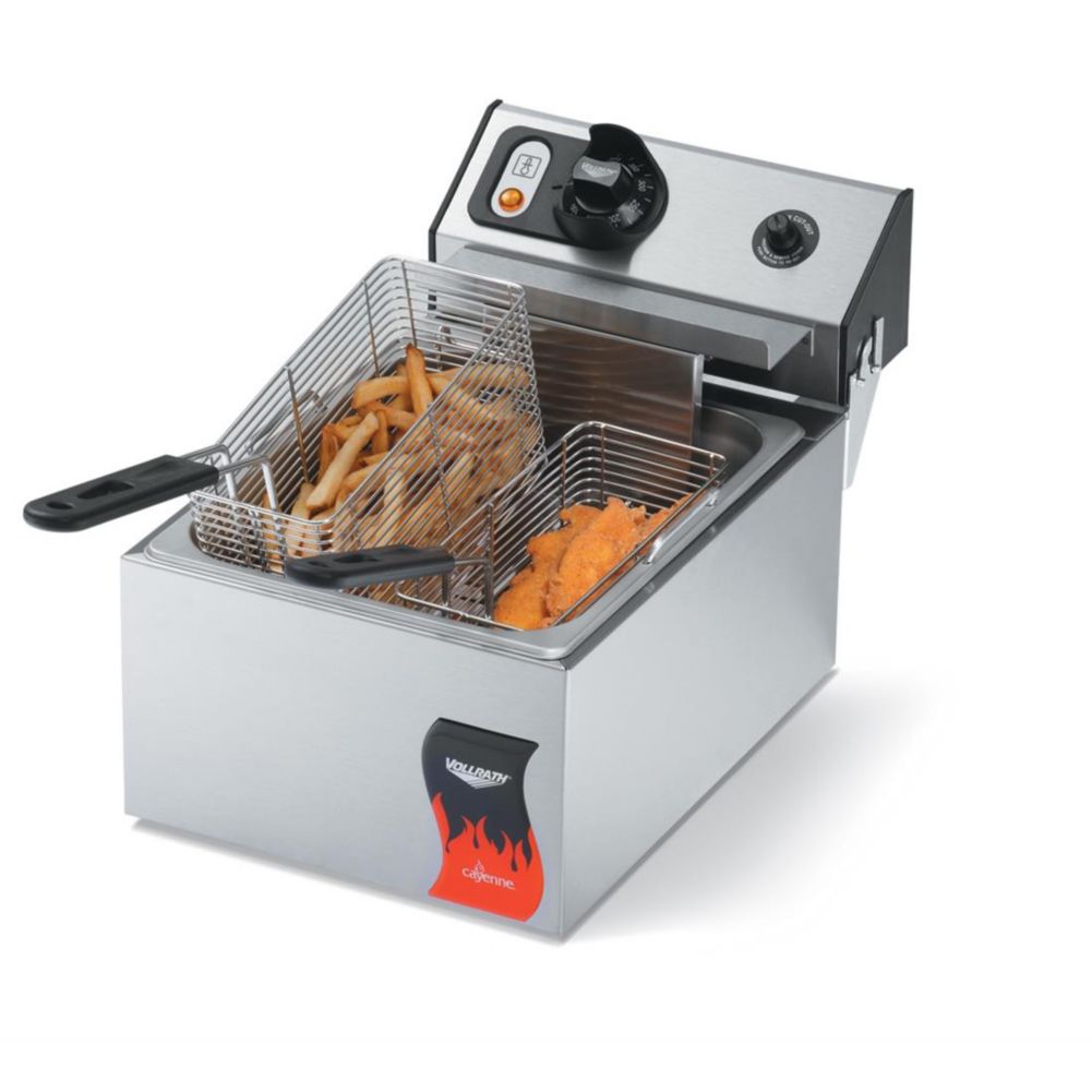 Vollrath&reg; Cayenne&reg; 10 lb. Countertop Electric Fryer
