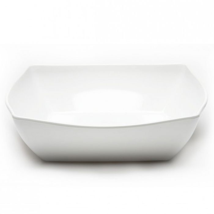 Elite Global Solutions Super Bowls 13" White Square Bowl