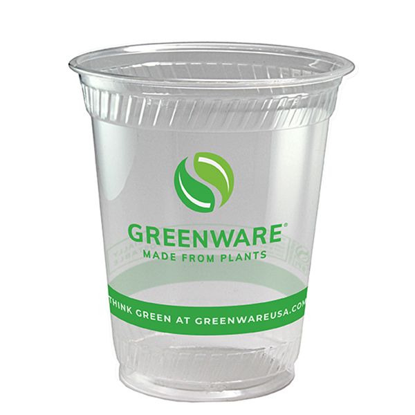 Fabri-Kal® 9509104 Greenware 12/14 Ounce Cup - 1000 / CS | Wasserstrom