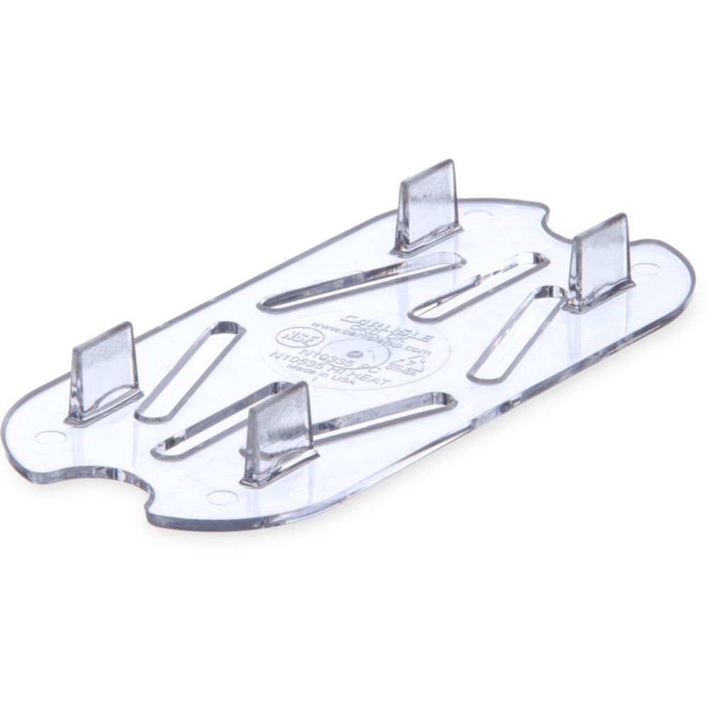 Carlisle Clear 1/9 Size PC Drain Grate FD Pan