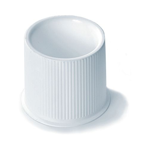 Continental Mfg. White Contoured Toilet Brush Caddy