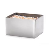 Tablecraft 3-1/4 " x 2-1/2" Rectangular Sugar Packet Holder