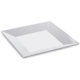 G.E.T. Siciliano&trade; White 8" Square Melamine Plate