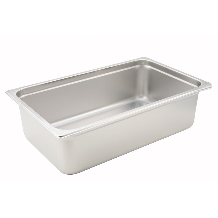 Winco S/S Full Size Anti-Jam 6" Steam Table Pan