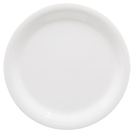 G.E.T. Diamond White&trade; Narrow Rim 9" Melamine Plate