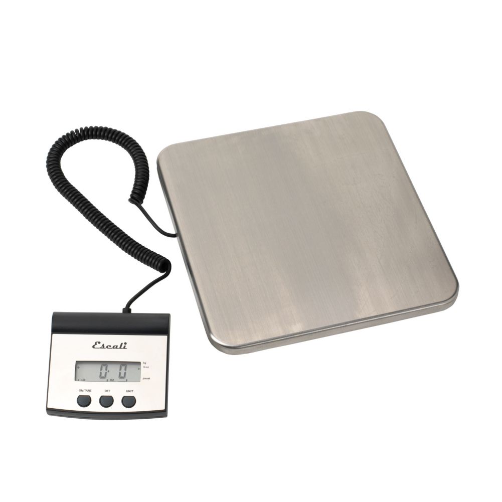 Escali&reg; Granda Silver 220 Lb. Digital Scale
