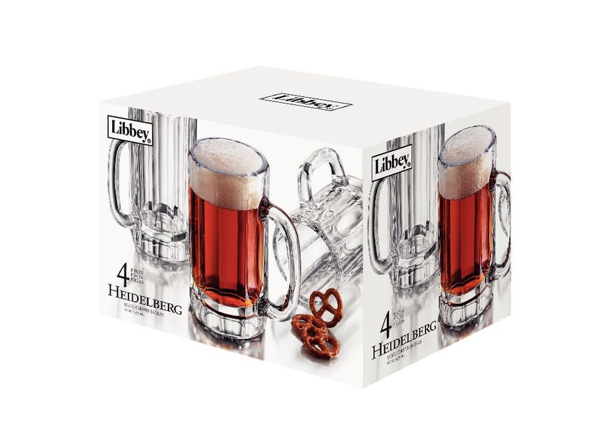 Libbey&reg; Heidelberg 16 Oz. Glass Mug