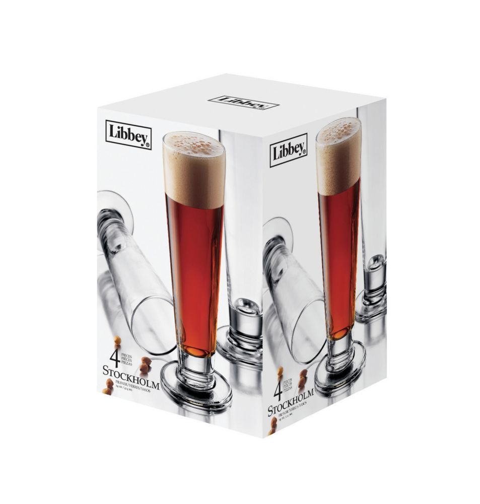 Libbey&reg; Stockholm 14.25 Oz. Pilsner Glass