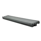 Cambro&reg; Granite Gray 60" Tray Rail for Versa Food Bar