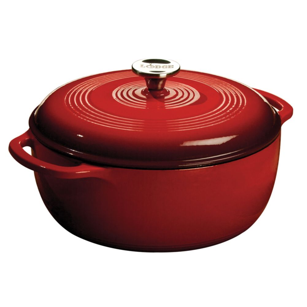 Lodge 6 Qt. Enamel Cast Iron Island Spice Dutch Oven