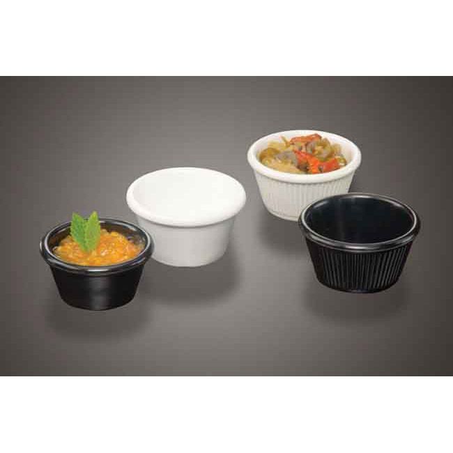 American Metalcraft Black 3 Oz Ramekin
