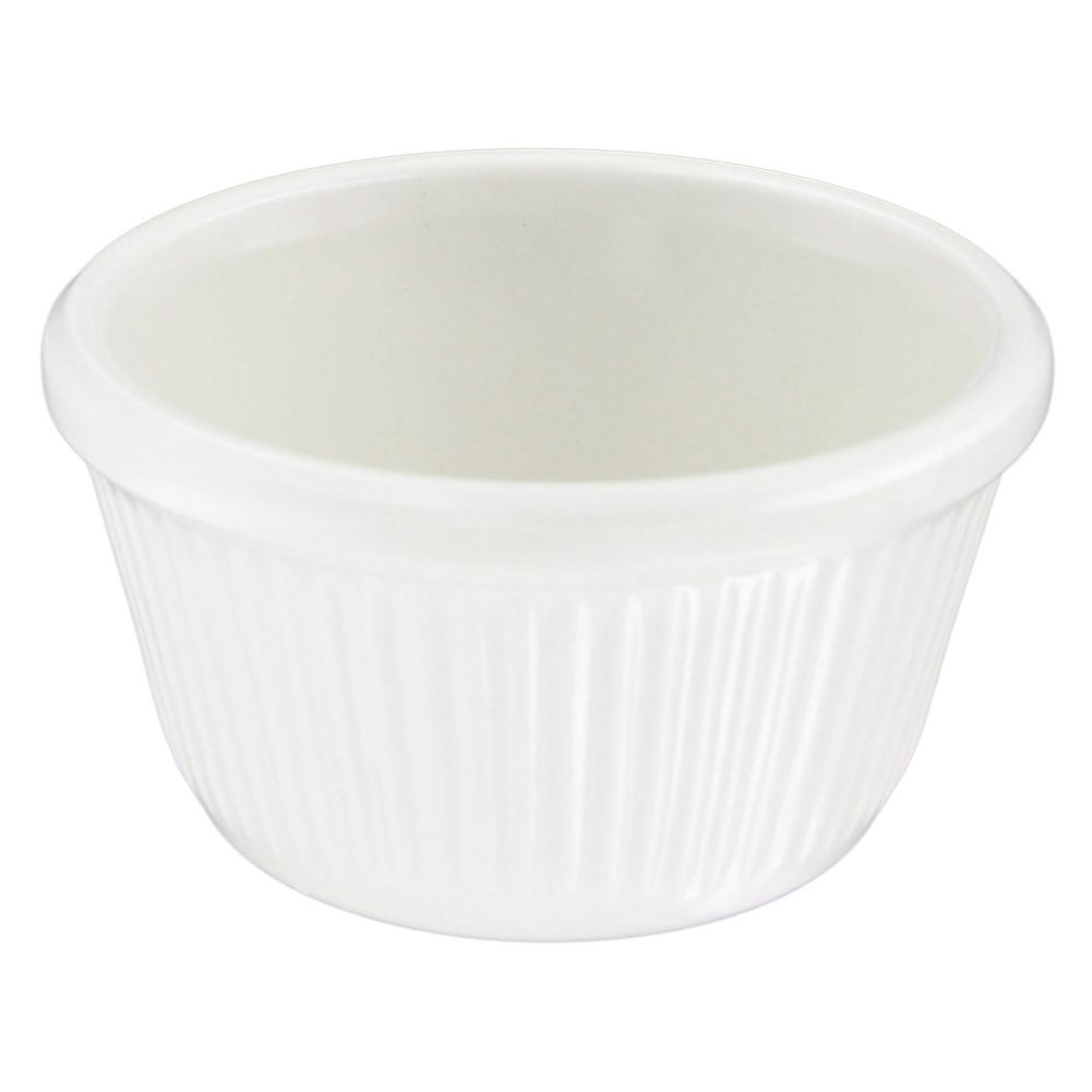 Clipper Corp. Bone 3 Oz Ramekin / Sauce Cup