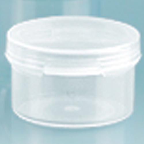 SKS Bottle / Pkg. Natural Polypropylene Hinge Top .26 Oz Lip Balm Jar
