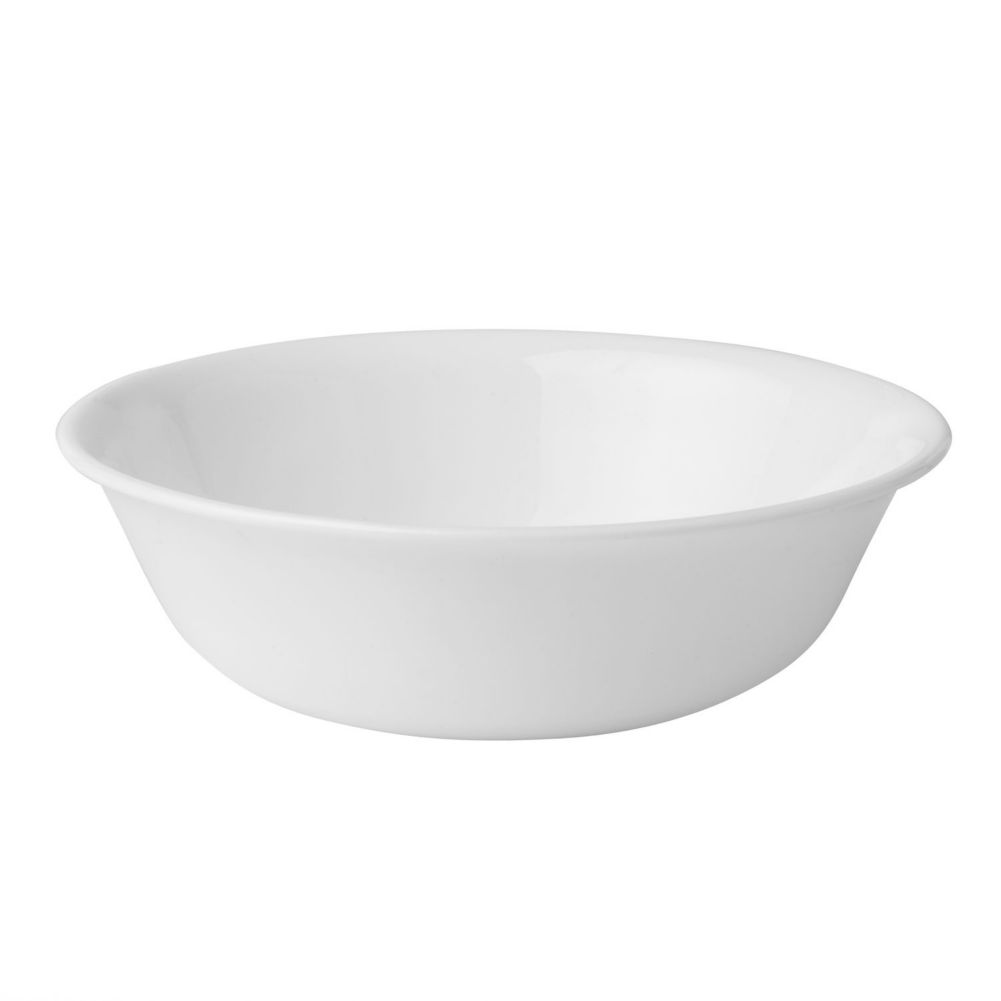 Corelle 6003905 Winter Frost White 18 Oz. Cereal / Soup Bowl - 6