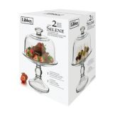 Libbey&reg; Glass Selene Cheese Server Dome