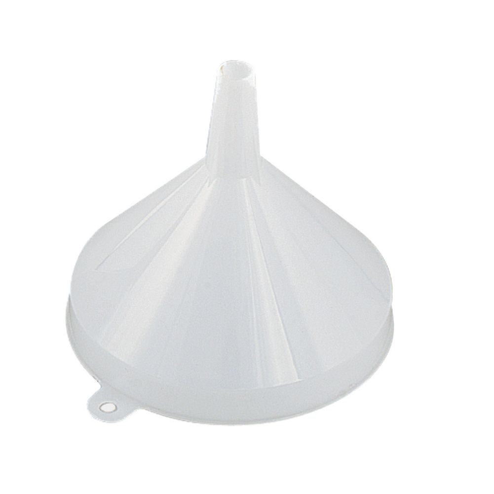Browne Foodservice One-Piece Polyethylene 8 Oz Funnel
