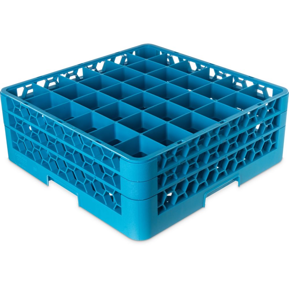 Carlisle&reg; OptiClean&trade; 36-Compartment Glass Rack