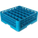 Carlisle&reg; OptiClean&trade; 36-Compartment Glass Rack