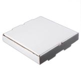 Star Box White / Brown 14" Standard Pizza Box