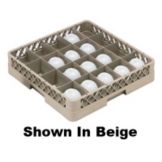 Traex&reg; 20-Compartment 4" Full Size Royal Blue Cup Rack
