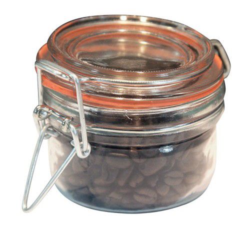 Anchor Hocking Clamp-Top 4.25 Oz Mini-Heremes Jar