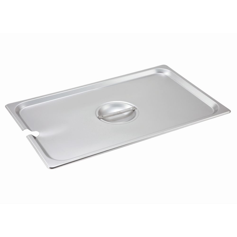 Winco Full Size S/S Slotted Steam Pan Cover