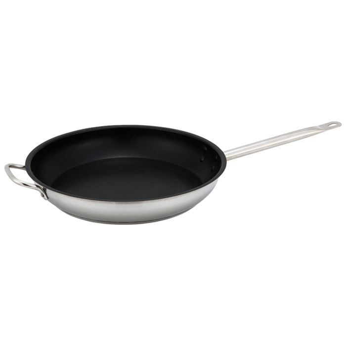 Winco Master Cook S/S 14" Fry Pan