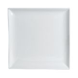 Steelite Varick Cafe White Porcelain 6-1/2" Square Plate