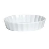 Steelite Varick Cafe White Porcelain 4 Oz Creme Brulee Dish